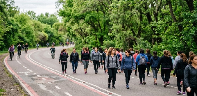 Mujeres con prop&oacute;sito: el Parque de la Lombard&iacute;a ser&aacute; escenario de la Caminata 8M