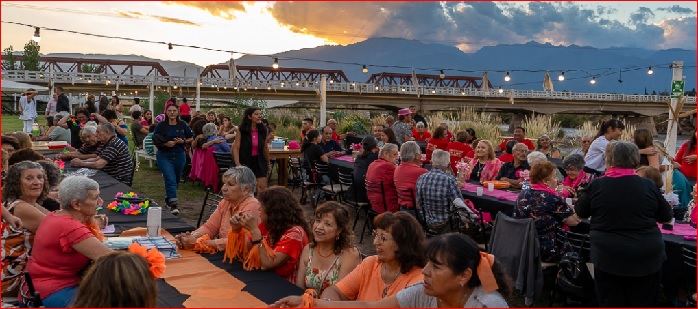 San Carlos celebró a su nueva Reina de Adultos Mayores 