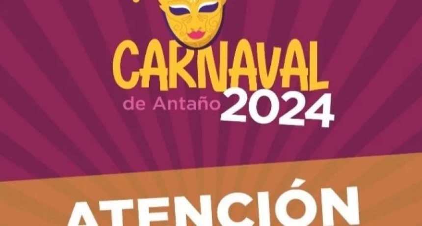 Suspendido el carnaval en San Carlos 