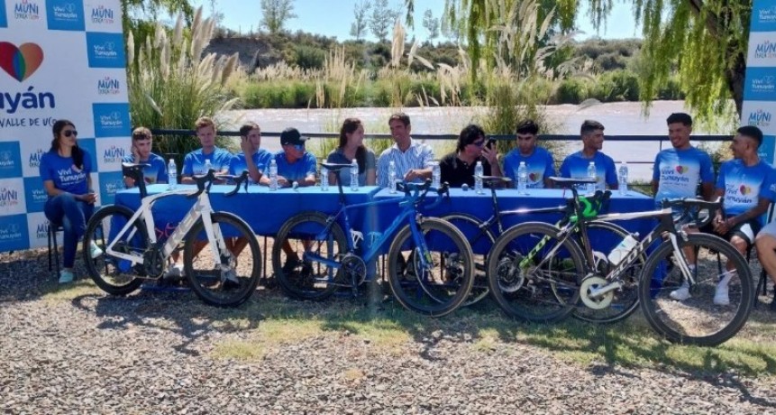 Tunuy&aacute;n present&oacute; al equipo que correr&aacute; la Vuelta de Mendoza
