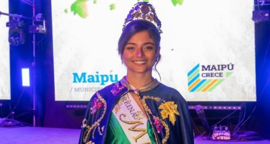 Trinidad Guidarelli ser&aacute; la representante de Maip&uacute; en la Fiesta Nacional de la Vendimia