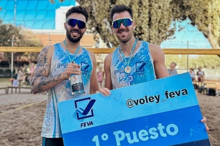 Leo Aveiro y Bautista Amieva, se consagraron campeones en la fecha del Circuito Nacional