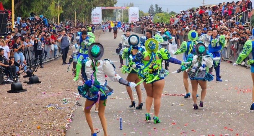 El Valle de Uco dijo presente en los carnavales de Ugarteche