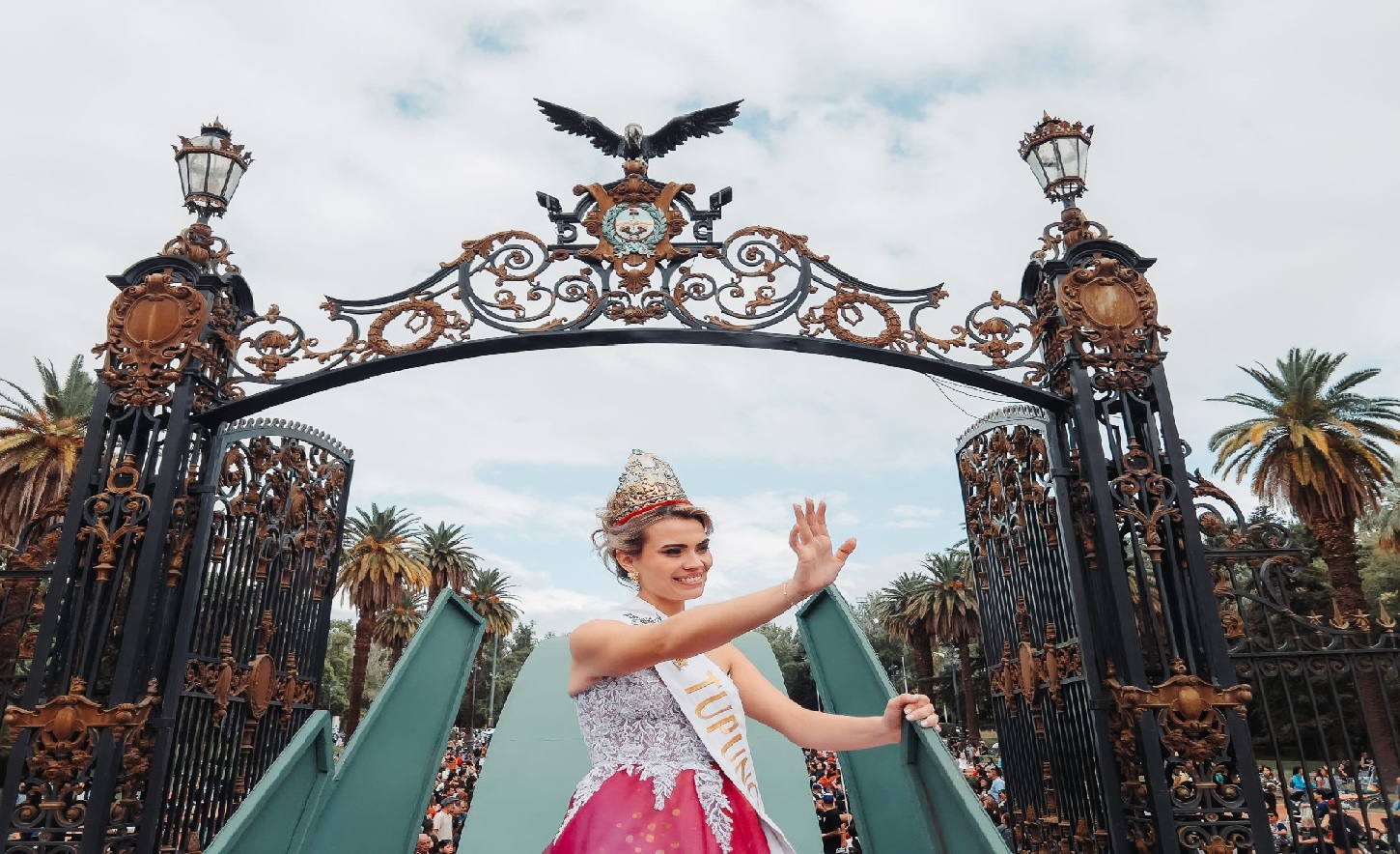 Gracias Su Majestad Micaela Galdame por honrar a Tupungato