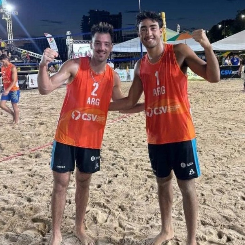 Bautista Amieva y Maciel Bueno se consagraron campeones en Brasil