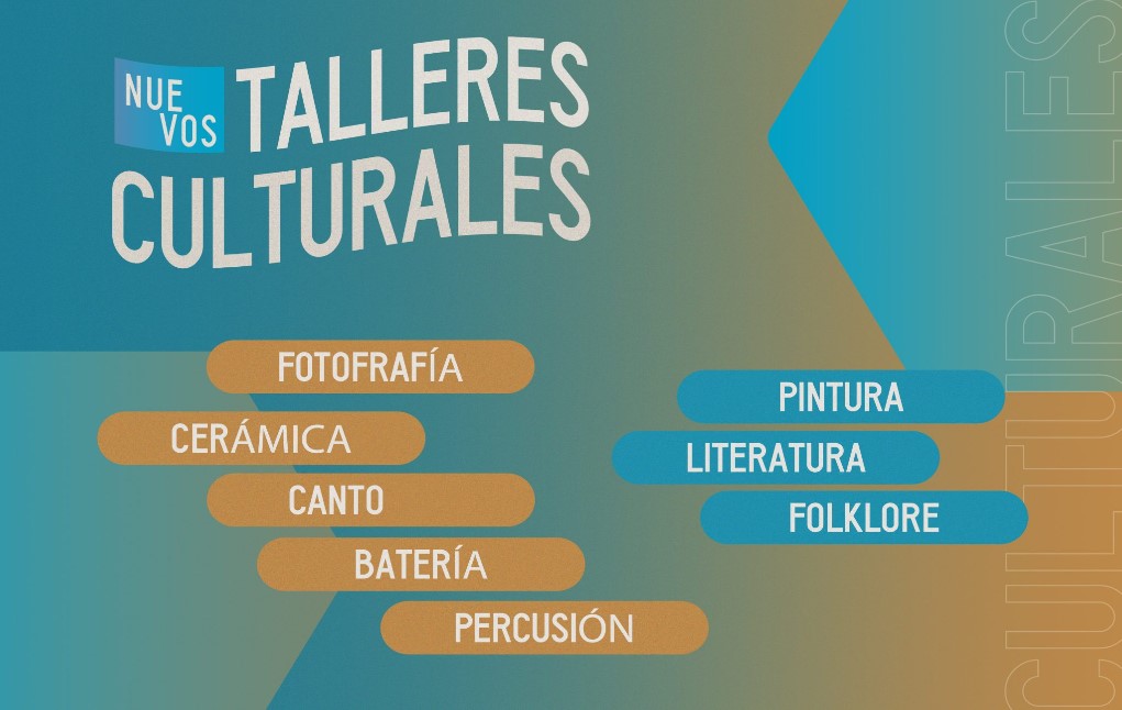Nuevos talleres culturales en Tupungato 