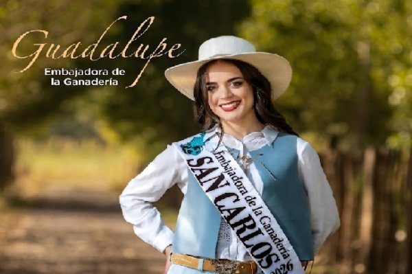 Guadalupe P&eacute;rez representar&aacute; a San Carlos en la Fiesta Nacional de la Ganader&iacute;a