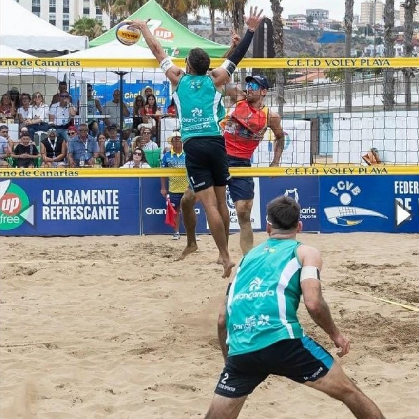 Beach V&oacute;ley: Tunuyaninos cosecharon medallas de plata y bronce en Espa&ntilde;a