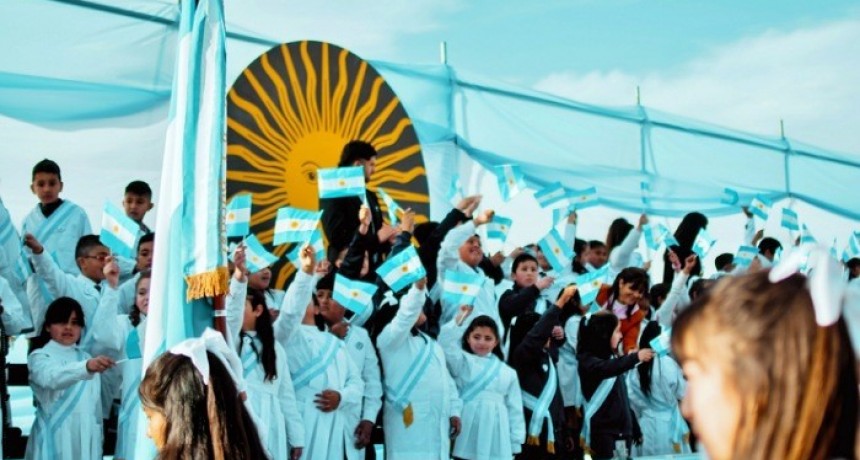 Tupungato celebra el D&iacute;a de la Bandera