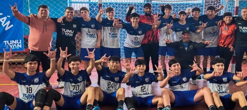 Gran desempe&ntilde;o del equipo tunuyanino en el Torneo Nacional de Cadetes A de Handball
