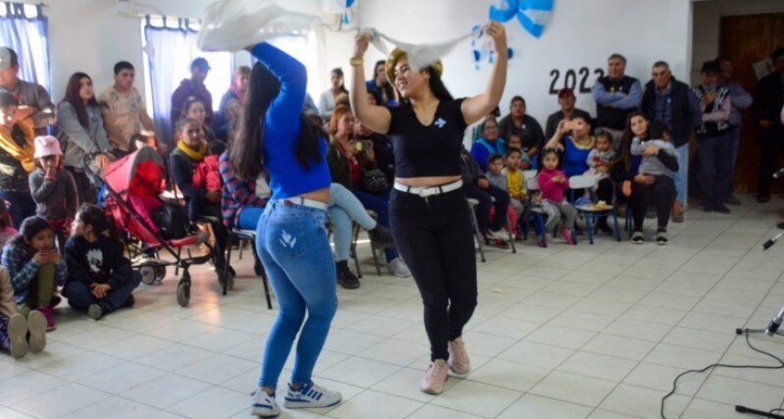 Festejos en la previa del 9 de julio por los distritos de Tunuy&aacute;n