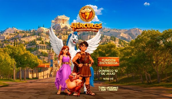 H&eacute;rcules, un musical en el Olimpo: Funci&oacute;n distendida