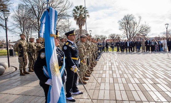 San Carlos rindió homenaje al General San Martín