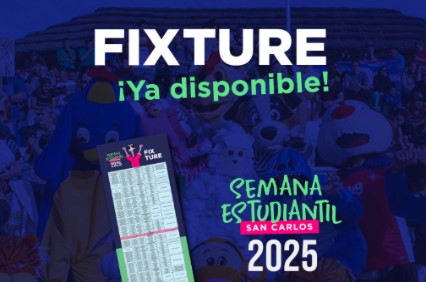 Ya está disponible el fixture de la Semana Estudiantil 2025 en San Carlos