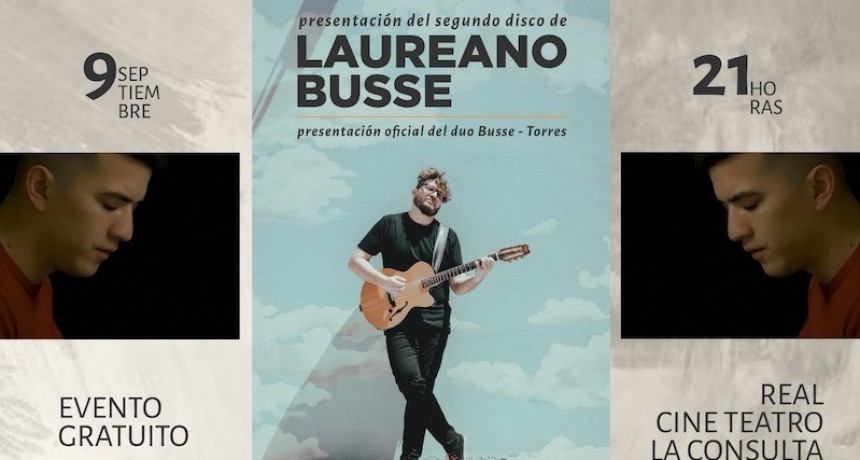 Laureano Busse presenta &ldquo;Tierra y Madera&rdquo;, un homenaje a la m&uacute;sica argentina de los a&ntilde;os 60