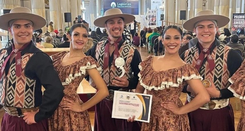 El Ballet Federal de Tunuy&aacute;n dijo presente en los premios &ldquo;Award The Best&rdquo;
