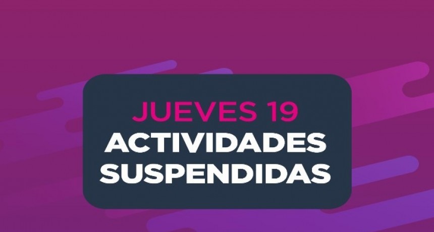 Suspensi&oacute;n de actividades de Semana Estudiantil por el viento zonda