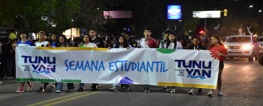Tunuy&aacute;n cerr&oacute; la semana estudiantil 2024