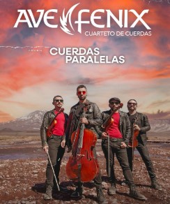 Ave Fénix Cuarteto de Cuerdas presenta Cuerdas Paralelas en Tunuyán