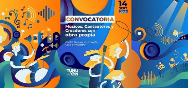 Convocatoria abierta para cantautores y creadores con obra propia