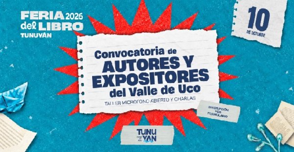 Abre la convocatoria a autores y expositores para la Feria del Libro 2026