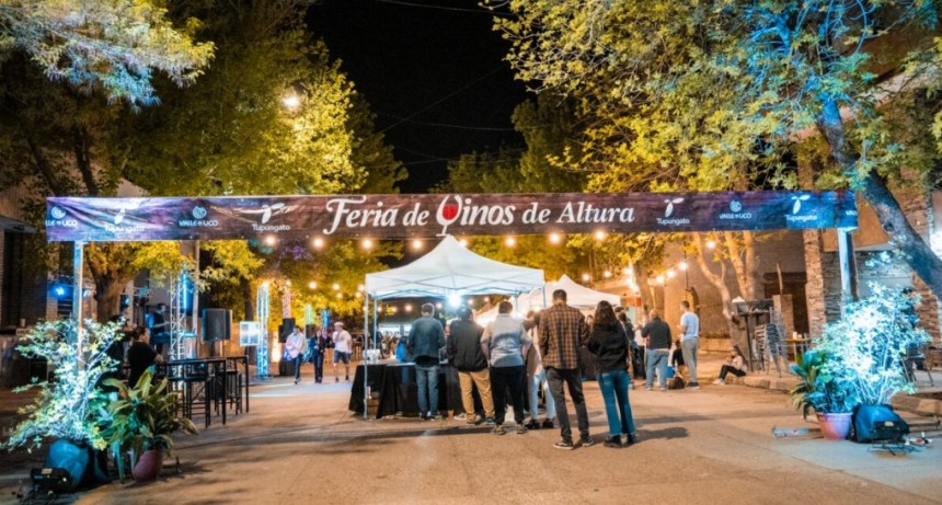 Convocante regreso de la feria de vinos de altura en Tupungato 