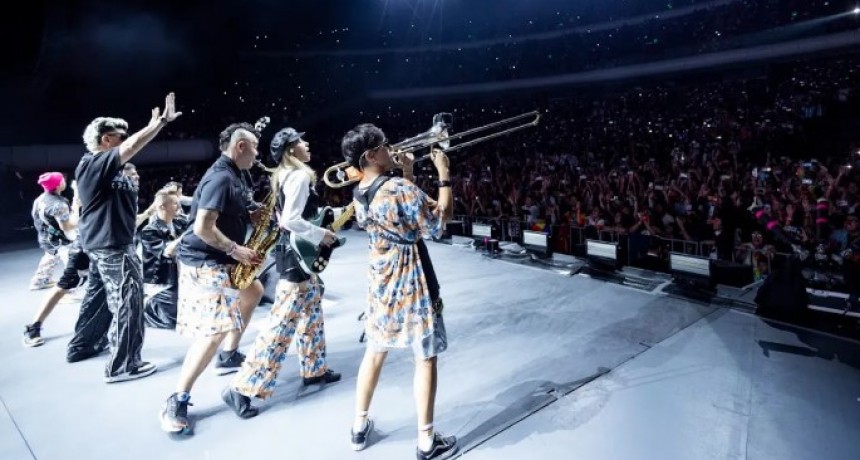 Los Caligaris en el Arena Maip&uacute; Stadium 