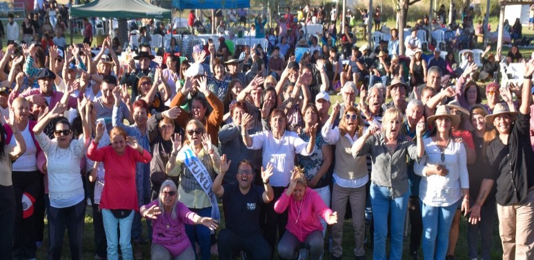 Domingo de Peña familiar en el Albergue Municipal