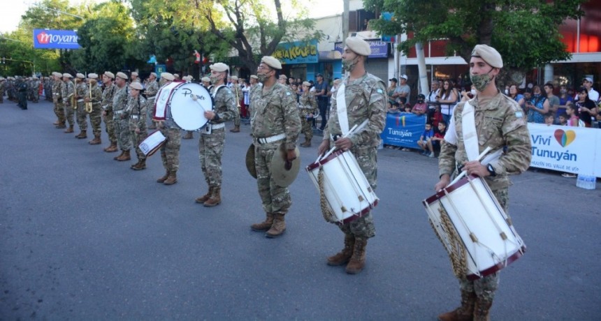Tunuy&aacute;n convoca a inscripciones para Desfile C&iacute;vico-Militar en su 143&deg; Aniversario