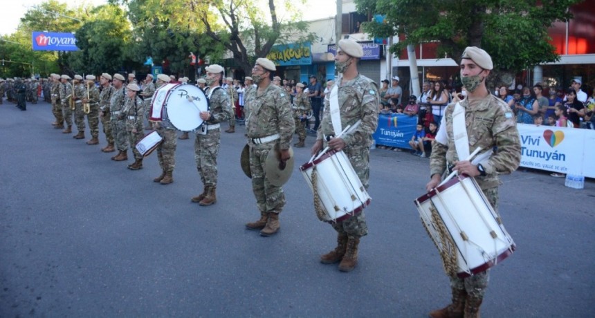 &Uacute;ltimos dos d&iacute;as para inscribirse en el Desfile C&iacute;vico-Militar de Tunuy&aacute;n