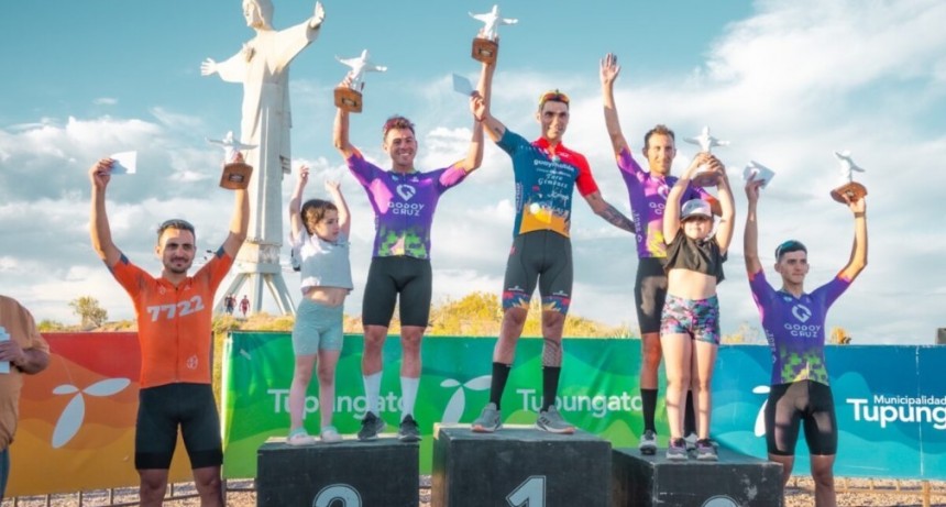 Mucha adrenalina en la 14&deg; vuelta ciclista de Tupungato 