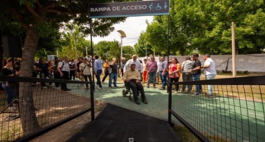 Nuevo acceso para personas con discapacidad en el Ney&uacute; Map&uacute;