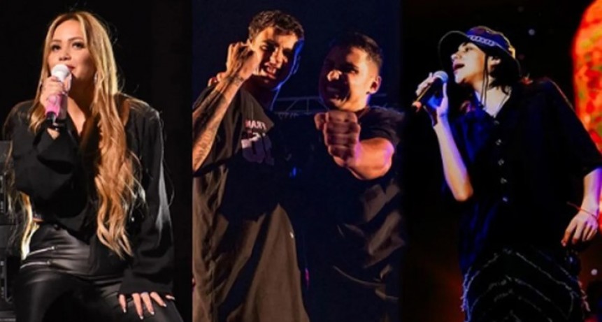 Primera edici&oacute;n de "Show Time": Karina, La Princesita, Los Herrera y Valentino Merlo