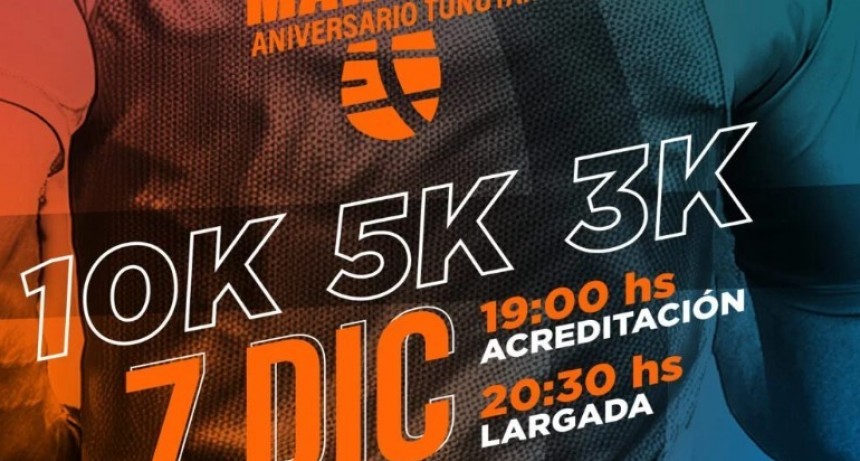 Se realizar&aacute; la Marat&oacute;n Aniversario de Tunuy&aacute;n
