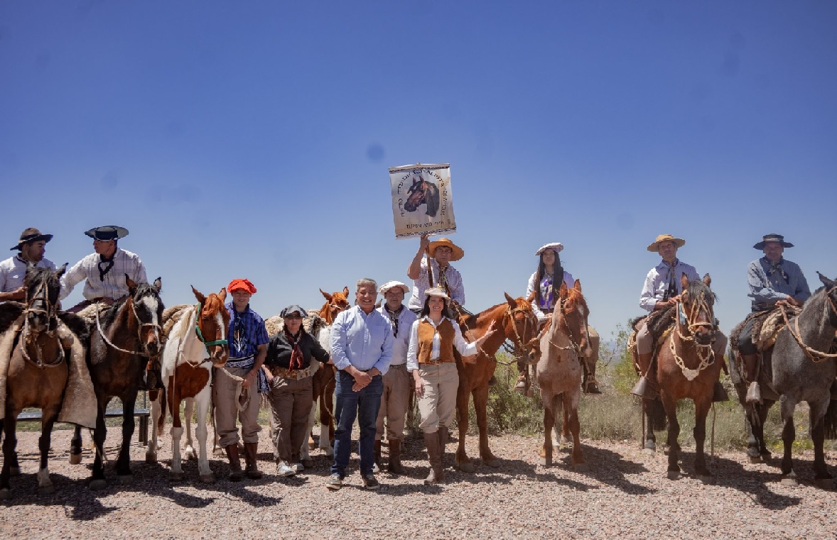 Tupungato comenzó los festejos de su Aniversario con la 12° edición de la tradicional Cabalgata al Cristo Rey