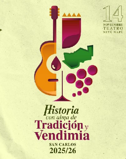 Vendimia Departamental 2026: &ldquo;Historia con alma de Tradici&oacute;n y Vendimia&rdquo;