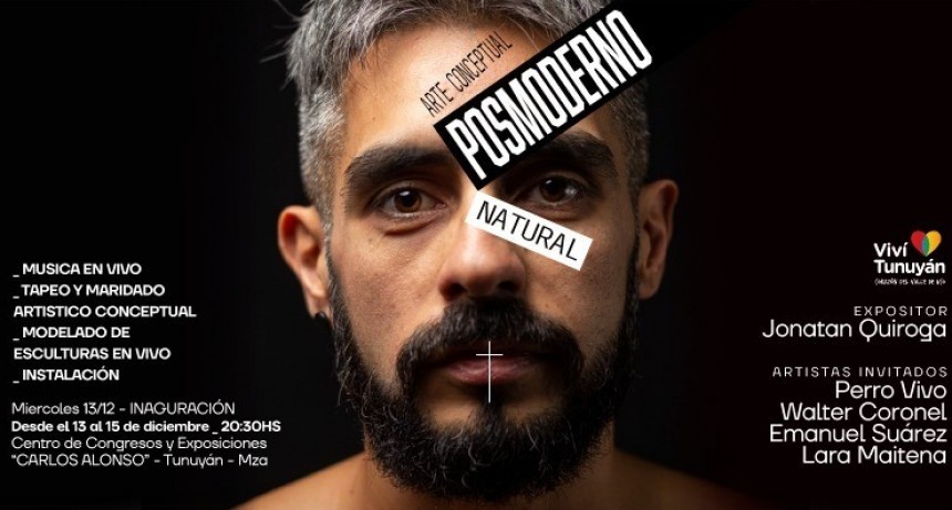 Posmoderno Natural: una experiencia &uacute;nica de arte conceptual en Tunuy&aacute;n