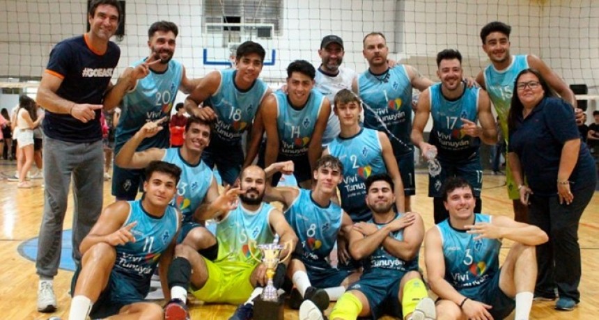 Gran victoria para Tunuy&aacute;n: el equipo se consagr&oacute; campe&oacute;n del Torneo Clausura de V&oacute;ley 2023