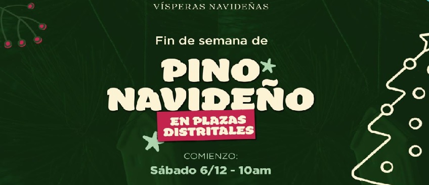 San Carlos da inicio a las celebraciones navideñas en todas las plazas distritales