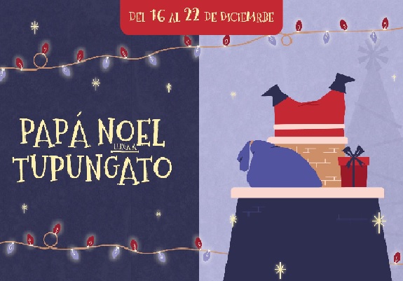 Papá Noel pasará a saludar por Tupungato