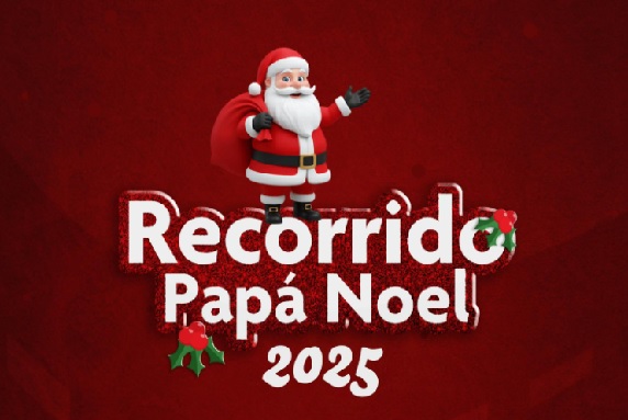 Papá Noel recorre San Carlos: lleva la magia de la Navidad a cada distrito